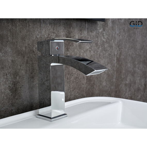 СМЕСИТЕЛЬ ДЛЯ РАКОВИНЫ GID VICTORIA L120-CH-K L120CHK ХРОМ