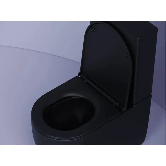 НАПОЛЬНЫЙ ПРИСТЕННЫЙ УНИТАЗ CERAMICA NOVA METROPOL RIMLESS ЧЕРНЫЙ МАТОВЫЙ