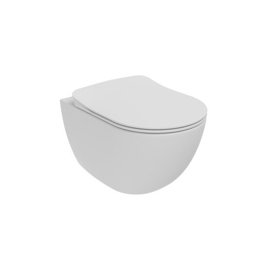 CREAVIT FREE УНИТАЗ ПОДВЕСНОЙ С БИДЕ БЕЛЫЙ МАТОВЫЙ