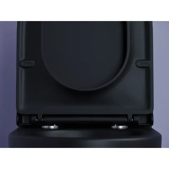 НАПОЛЬНЫЙ ПРИСТЕННЫЙ УНИТАЗ CERAMICA NOVA METROPOL RIMLESS ЧЕРНЫЙ МАТОВЫЙ