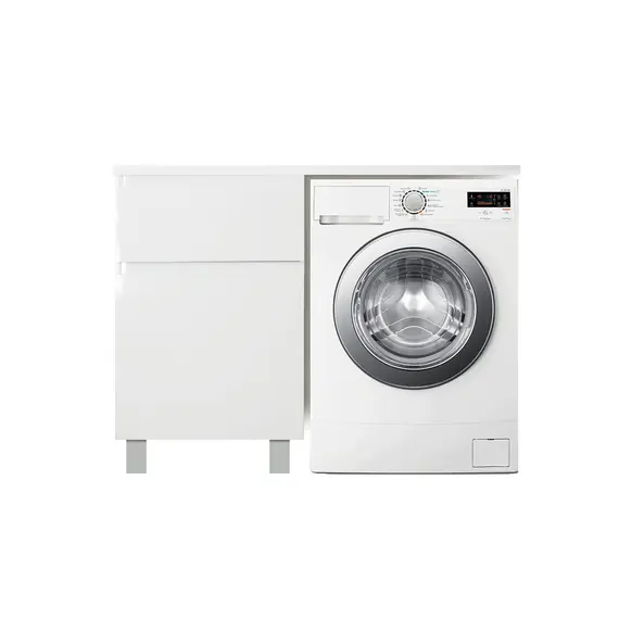 КОМПЛЕКТ МЕБЕЛИ DALLAS LUXE 1400Х482 ЛЕВОСТОРОННИЙ НАПОЛЬНЫЙ 2 ЯЩИКА (ШХГХВ) 748Х476Х860