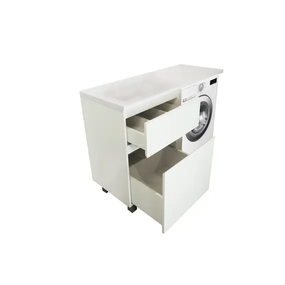 КОМПЛЕКТ МЕБЕЛИ DALLAS LUXE 1150Х482 ЛЕВОСТОРОННИЙ НАПОЛЬНЫЙ 2 ЯЩИКА (ШХГХВ) 498Х476Х860