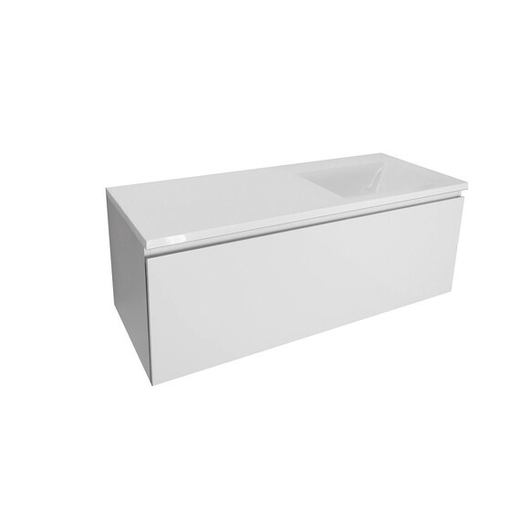 КОМПЛЕКТ МЕБЕЛИ DALLAS LUXE 1100Х482 ПРАВОСТОРОННИЙ ПОДВЕСНОЙ 1 ЯЩИК (ШХГХВ) 1092Х476Х430