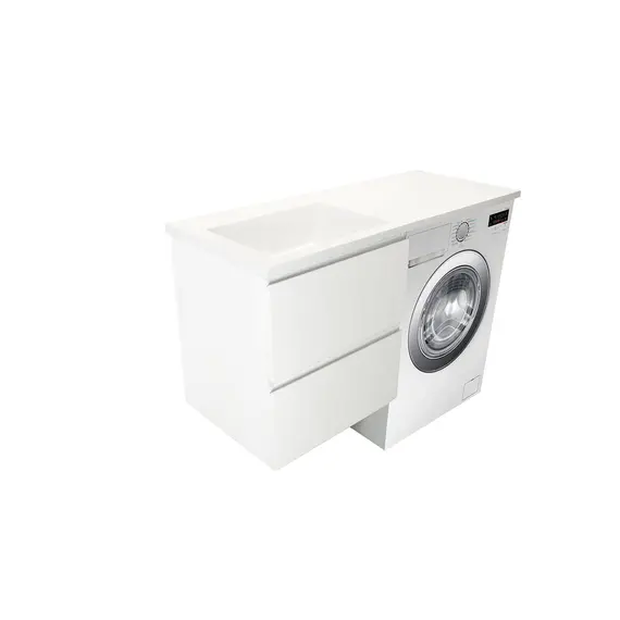 КОМПЛЕКТ МЕБЕЛИ DALLAS LUXE 1400Х482 ЛЕВОСТОРОННИЙ ПОДВЕСНОЙ 2 ЯЩИКА (ШХГХВ) 748Х476Х607