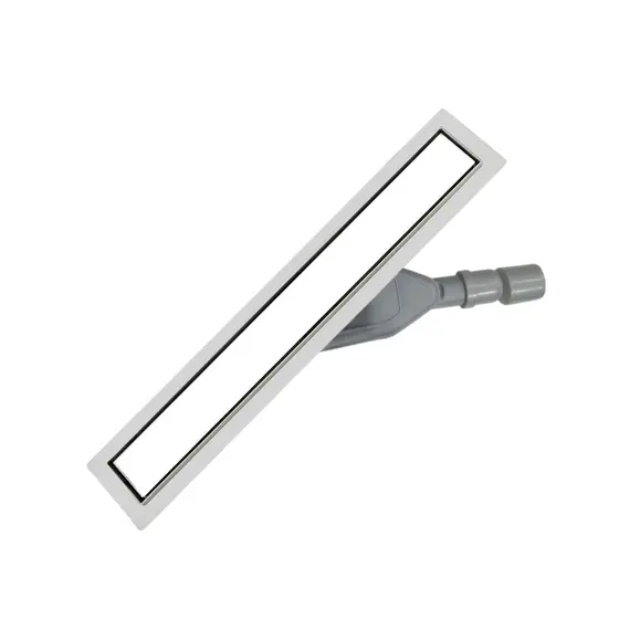 ДУШЕВОЙ ТРАП ALMAES LAGUNA БЕЛОЕ  СТЕКЛО 500 ММ