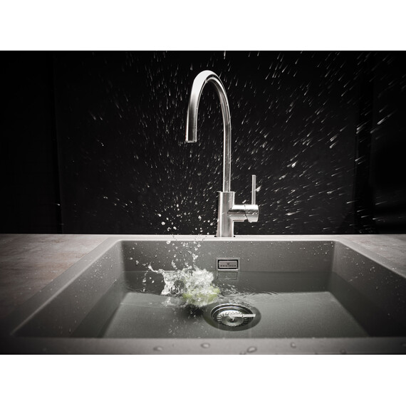 ГРАНИТНАЯ МОЙКА REGINOX AMSTERDAM 40 GREY SILVERY