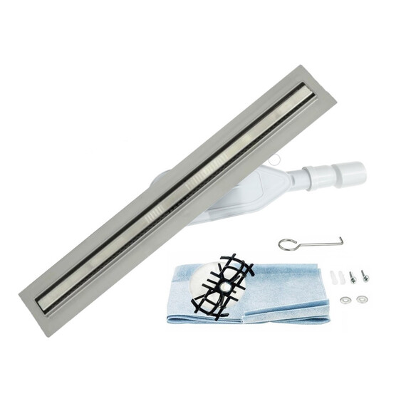 ДУШЕВОЙ ТРАП ALMAES BAJO ХРОМ 500 ММ