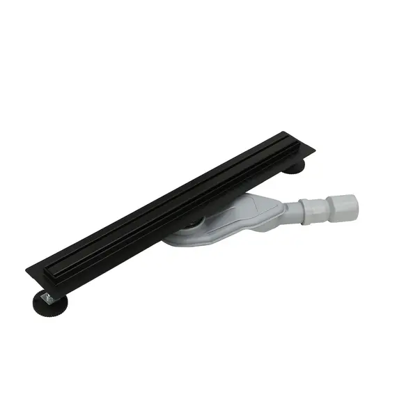 ДУШЕВОЙ ТРАП ALMAES BAJO  ЧЕРНЫЙ 800 ММ