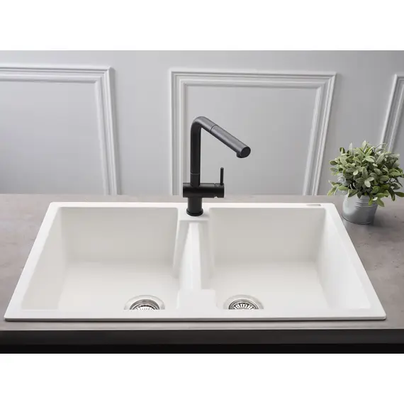 ГРАНИТНАЯ МОЙКА REGINOX AMSTERDAM 20 PURE WHITE