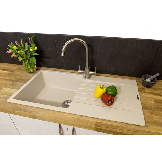 ГРАНИТНАЯ МОЙКА REGINOX AMSTERDAM 10 CAFFE SILVERY