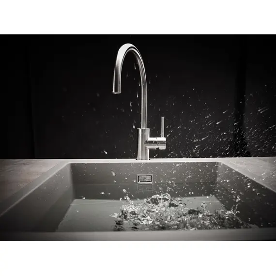 ГРАНИТНАЯ МОЙКА REGINOX AMSTERDAM 40 GREY SILVERY