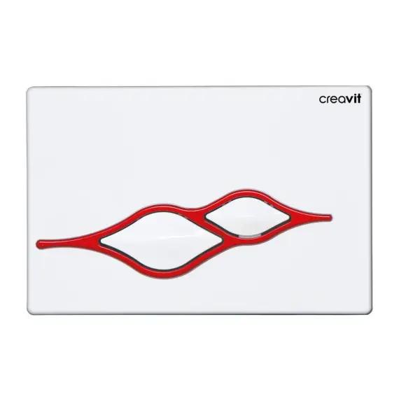 КНОПКА CREAVIT ДЛЯ ИНСТАЛЛЯЦИИ UFO БЕЛО-КРАСНАЯ