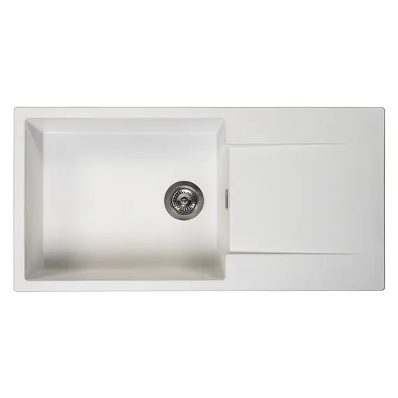 ГРАНИТНАЯ МОЙКА REGINOX AMSTERDAM 540 PURE WHITE