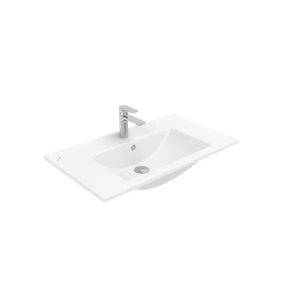 РАКОВИНА CREAVIT МЕБЕЛЬНАЯ/ПОДВЕСНАЯ (ВПРИТЫК К КРАЮ МЕБЕЛИ) (46Х81СМ)