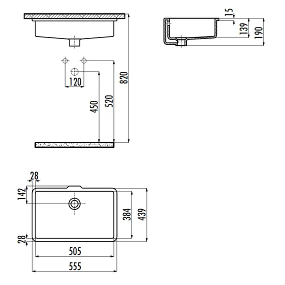 РАКОВИНА CREAVIT ТР738 (38X51 СМ)