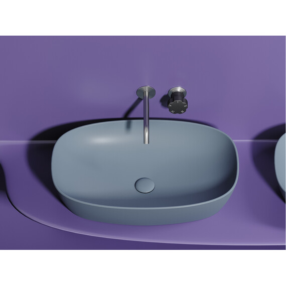 УМЫВАЛЬНИК ЧАША НАКЛАДНАЯ ОВАЛЬНАЯ CERAMICA NOVA ELEMENT (ЦВЕТ СЕРО-ГОЛУБОЙ МАТОВЫЙ) 600*380*138ММ УМЫВАЛЬНИК ЧАША НАКЛАДНАЯ ОВАЛЬНАЯ CERAMICA NOVA ELEMENT (ЦВЕТ СЕРО-ГОЛУБОЙ МАТОВЫЙ) 600*380*138ММ
