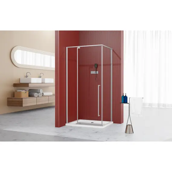 ДУШЕВОЕ ОГРАЖДЕНИЕ ESBANO ESA-108PS-C 100X80X195