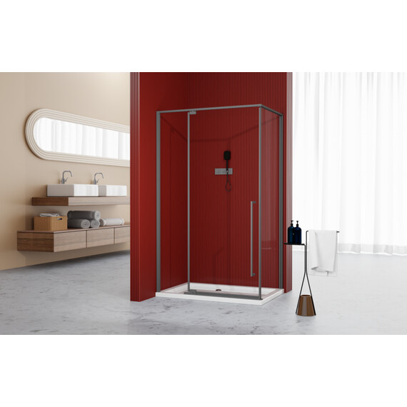 ДУШЕВОЕ ОГРАЖДЕНИЕ ESBANO ESA-128PS-GM 120X80X195