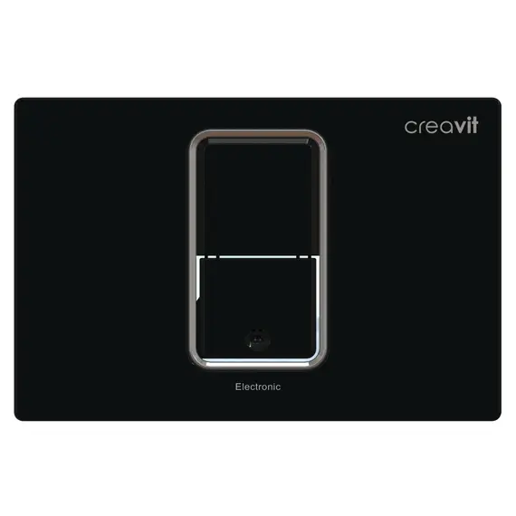 КНОПКА CREAVIT ДЛЯ ИНСТАЛЛЯЦИИ СЕНСОРНАЯ ЧЕРНАЯ (ОТ БАТАРЕЙКИ)