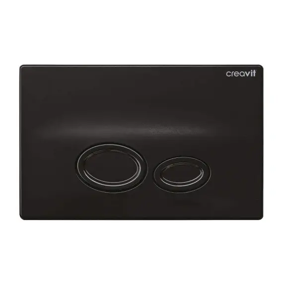 КНОПКА CREAVIT ДЛЯ ИНСТАЛЛЯЦИИ DROP ЧЕРНАЯ ГЛЯНЕЦ