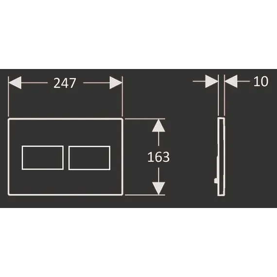 КНОПКА CREAVIT ДЛЯ ИНСТАЛЛЯЦИИ ORE БРОНЗА