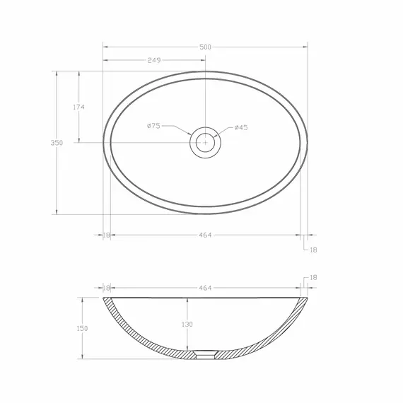 РАКОВИНА НАКЛАДНАЯ ПРОЗРАЧНАЯ ABBER KRISTALL AT2802VESUVIAN ОЛИВКОВАЯ
