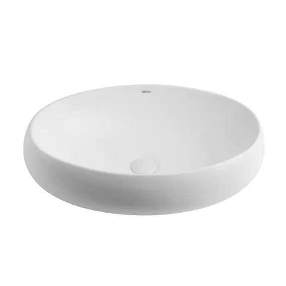 РАКОВИНА НАКЛАДНАЯ ABBER BEQUEM AC2102MW БЕЛАЯ МАТОВАЯ