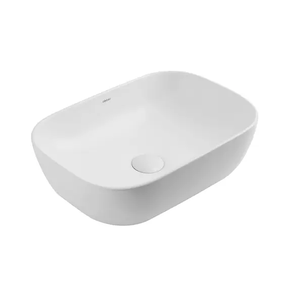 РАКОВИНА НАКЛАДНАЯ ABBER RECHTECK AC2200MW БЕЛАЯ МАТОВАЯ