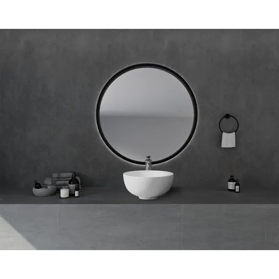 РАКОВИНА НАКЛАДНАЯ ABBER STEIN AS2617 БЕЛАЯ МАТОВАЯ