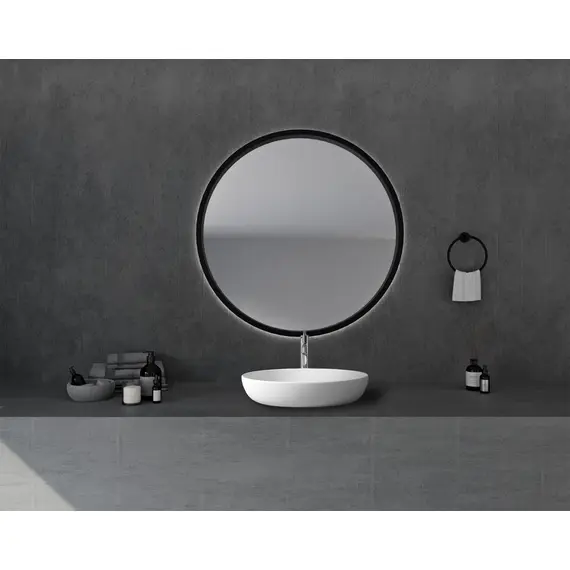 РАКОВИНА НАКЛАДНАЯ ABBER STEIN AS2619 БЕЛАЯ МАТОВАЯ