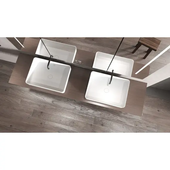 РАКОВИНА НАКЛАДНАЯ ABBER STEIN AS2629 БЕЛАЯ МАТОВАЯ