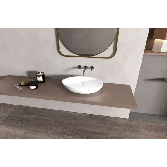 РАКОВИНА НАКЛАДНАЯ ABBER STEIN AS2635 БЕЛАЯ МАТОВАЯ