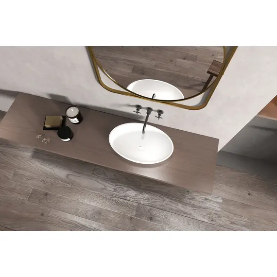 РАКОВИНА НАКЛАДНАЯ ABBER STEIN AS2635 БЕЛАЯ МАТОВАЯ