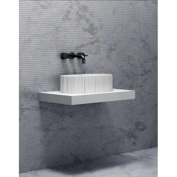 РАКОВИНА НАКЛАДНАЯ ABBER STEIN AS2655 БЕЛАЯ МАТОВАЯ