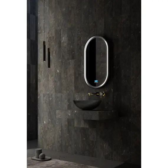 РАКОВИНА НАКЛАДНАЯ КАРБОНОВАЯ ABBER KARBON AK2042 ЧЕРНАЯ