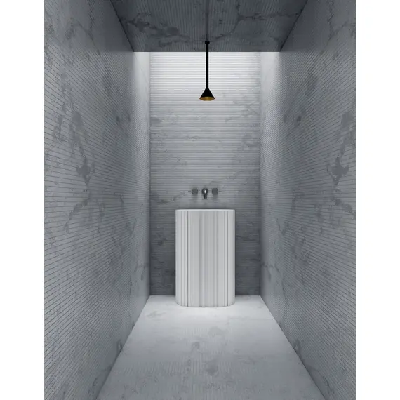 РАКОВИНА ОТДЕЛЬНОСТОЯЩАЯ ABBER STEIN AS2551-H БЕЛАЯ МАТОВАЯ