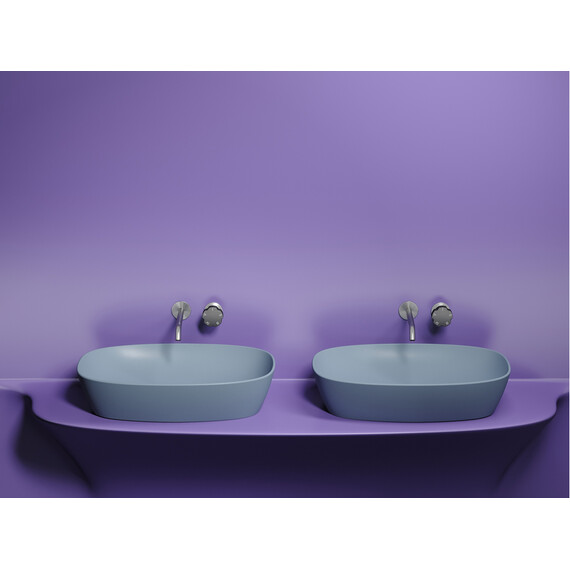 УМЫВАЛЬНИК ЧАША НАКЛАДНАЯ ОВАЛЬНАЯ CERAMICA NOVA ELEMENT (ЦВЕТ СЕРО-ГОЛУБОЙ МАТОВЫЙ) 600*380*138ММ УМЫВАЛЬНИК ЧАША НАКЛАДНАЯ ОВАЛЬНАЯ CERAMICA NOVA ELEMENT (ЦВЕТ СЕРО-ГОЛУБОЙ МАТОВЫЙ) 600*380*138ММ