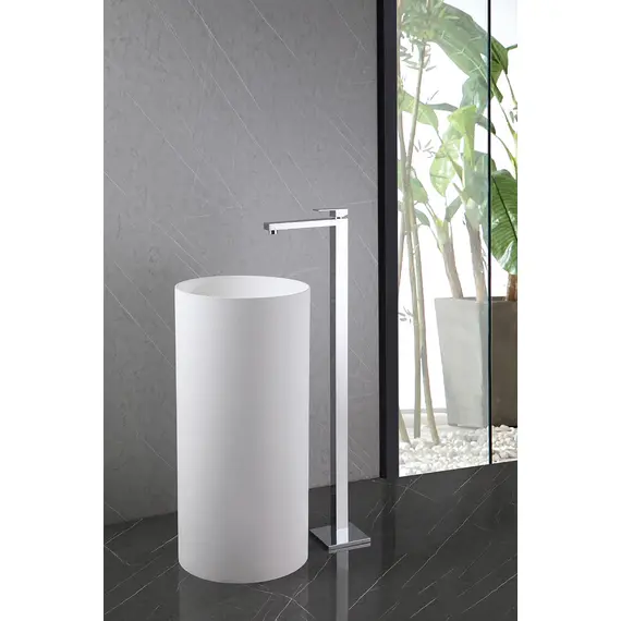 СМЕСИТЕЛЬ ABBER DAHEIM AF8241 НАПОЛЬНЫЙ ДЛЯ РАКОВИНЫ, ХРОМ