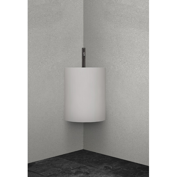 РАКОВИНА ПОДВЕСНАЯ ABBER STEIN AS2625 БЕЛАЯ МАТОВАЯ