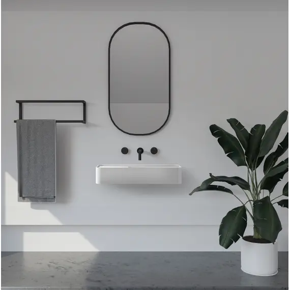 РАКОВИНА ПОДВЕСНАЯ ABBER STEIN AS2627-0.8 БЕЛАЯ МАТОВАЯ