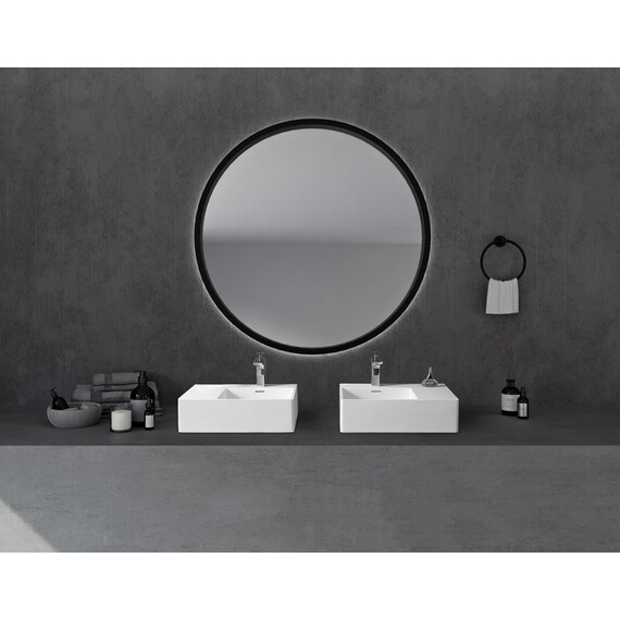 РАКОВИНА ПОДВЕСНАЯ ABBER STEIN AS2644 R БЕЛАЯ МАТОВАЯ