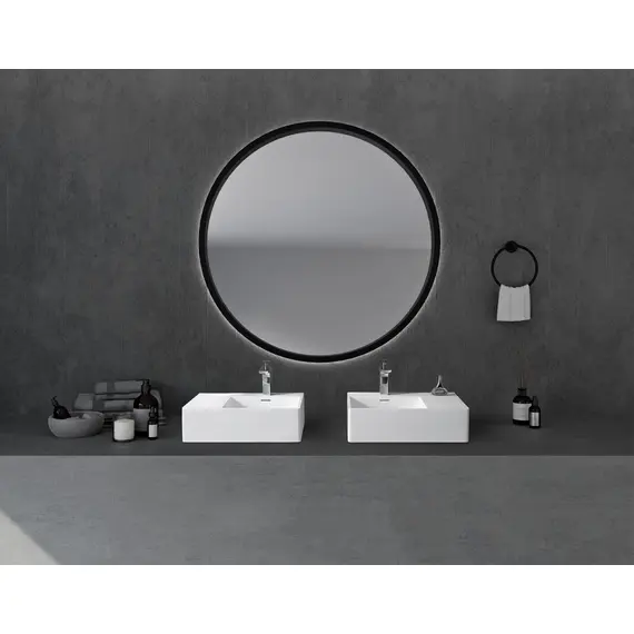 РАКОВИНА ПОДВЕСНАЯ ABBER STEIN AS2644 R БЕЛАЯ МАТОВАЯ