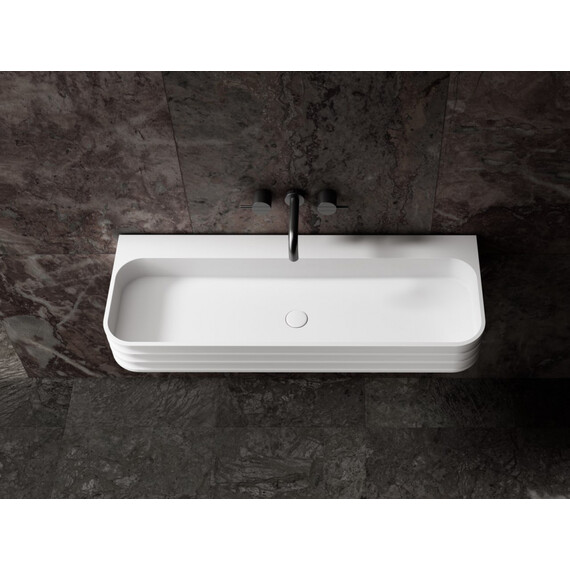 РАКОВИНА ПОДВЕСНАЯ ABBER STEIN AS2651-0.8 БЕЛАЯ МАТОВАЯ