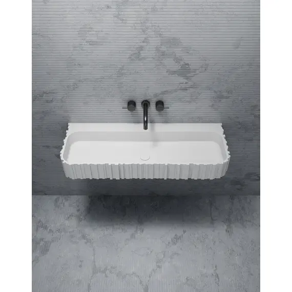 РАКОВИНА ПОДВЕСНАЯ ABBER STEIN AS2652-0.8 БЕЛАЯ МАТОВАЯ