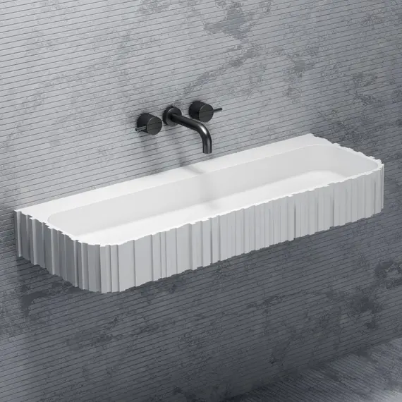 РАКОВИНА ПОДВЕСНАЯ ABBER STEIN AS2652-1.0 БЕЛАЯ МАТОВАЯ