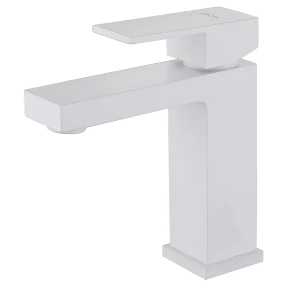 СМЕСИТЕЛЬ ABBER DAHEIM AF8210W ДЛЯ РАКОВИНЫ, БЕЛЫЙ МАТОВЫЙ