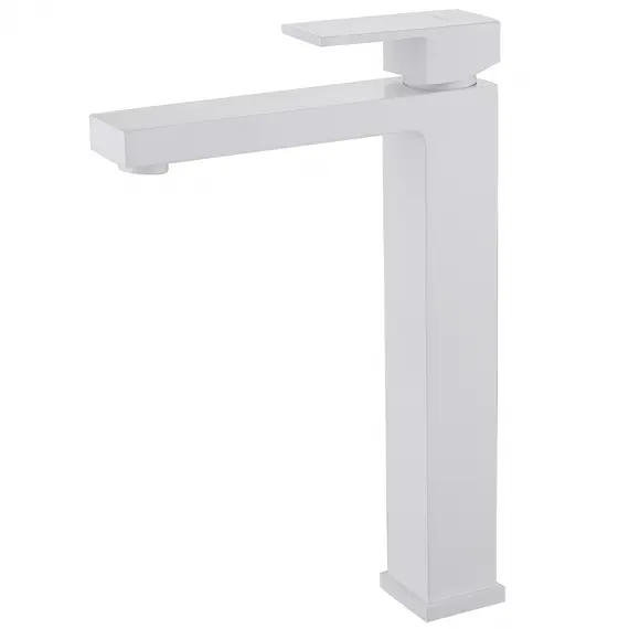 СМЕСИТЕЛЬ ABBER DAHEIM AF8211W ДЛЯ РАКОВИНЫ, БЕЛЫЙ МАТОВЫЙ