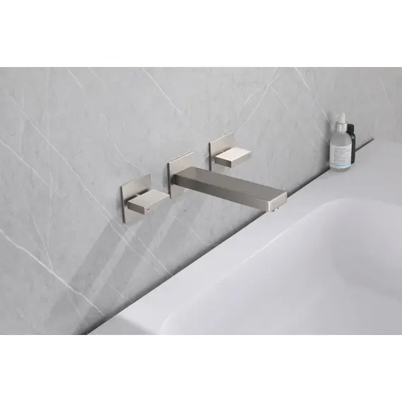 СМЕСИТЕЛЬ ABBER DAHEIM AF82122SP ДЛЯ РАКОВИНЫ СКРЫТОГО МОНТАЖА, САТИН