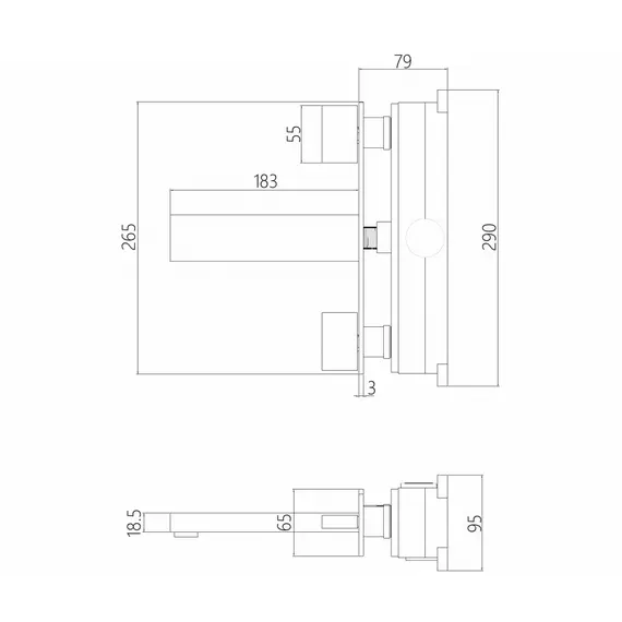 СМЕСИТЕЛЬ ABBER DAHEIM AF82122SP ДЛЯ РАКОВИНЫ СКРЫТОГО МОНТАЖА, САТИН