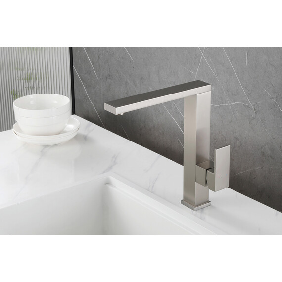 СМЕСИТЕЛЬ ABBER DAHEIM AF8214SP ДЛЯ КУХНИ, САТИН